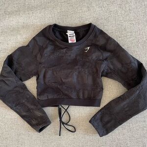 gymshark camo long sleeve